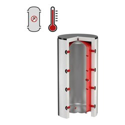 Flamco Pufferspeicher PS 850 l, Au pulverbes, Inn. unbeschichtet