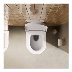 Duravit Wand-WC Balcoon 37x54cm, weiß Seidenmatt