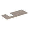 Geberit Waschtisch-Platte One 120x3x47cm, N hick./Mela Holz, AS li