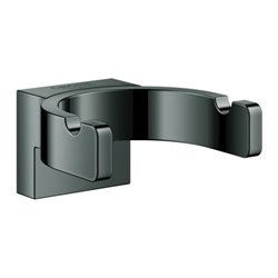 Grohe Bademantelhaken Selection hard graphite, doppelt