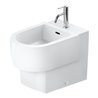 Duravit Stand-Bidet Balcoon 37x57cm, m Hahnl., ÜL, weiß Hochglanz