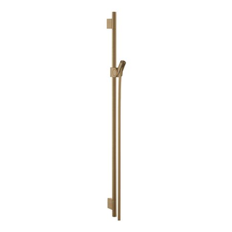 hansgrohe Brausestange Axor Uno 900mm, m Schlauch 1600mm, brushed bronze