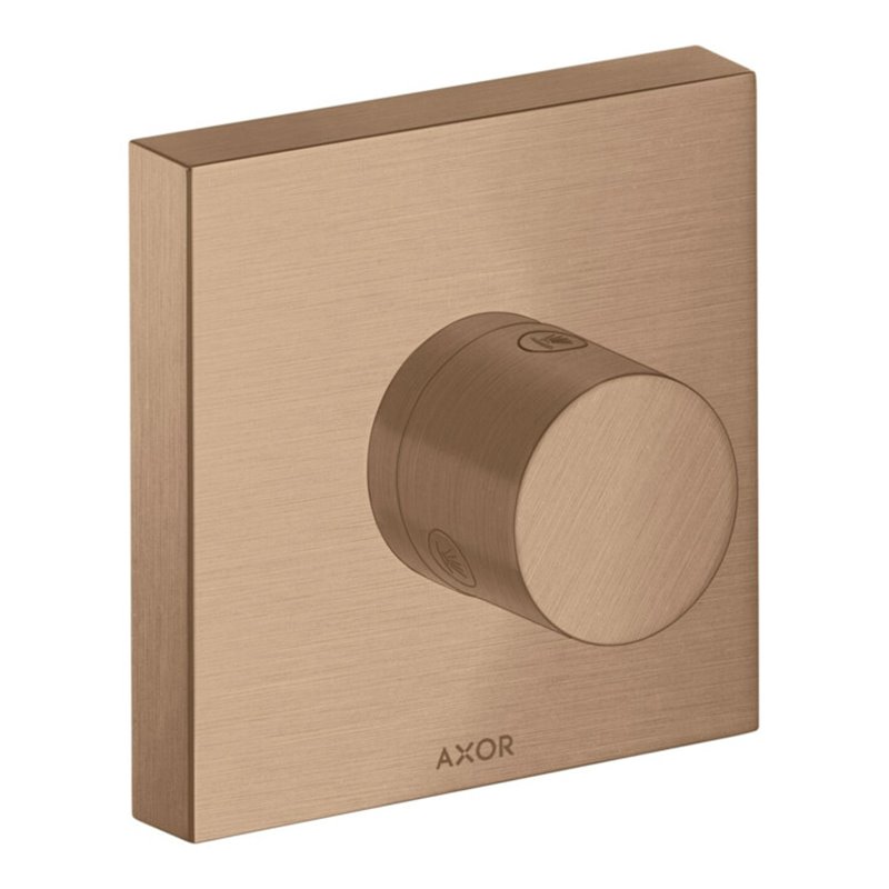 hansgrohe FMS Axor Starck Trio/Quat. UP-Ab-/Umstellventil, brushed red gold