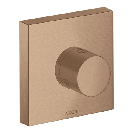 hansgrohe FMS Axor Starck Trio/Quat. UP-Ab-/Umstellventil, brushed red gold