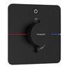 hansgrohe Thermostat ShowerSelect Comfort Q UP, für 1 Verbraucher, mattschwarz