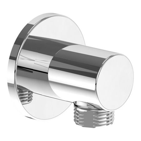 V&B Wandanschlussbogen Universal Showers Rund, Wandmontage, chrom