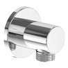 V&B Wandanschlussbogen Universal Showers Rund, Wandmontage, chrom