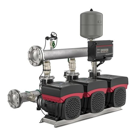 Grundfos Druckerhöhungsanlage hy MULTI-E 3cmE 15-2 U2 A-A-A-A-A