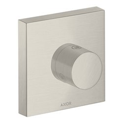 hansgrohe FMS Axor Starck Trio/Quat. UP-Ab-/Umstellventil, Edelstahl-Optik