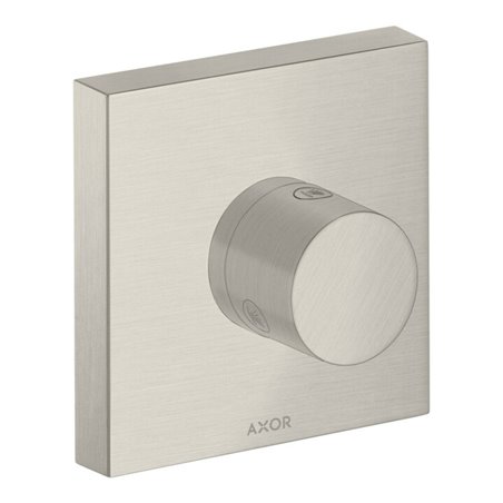 hansgrohe FMS Axor Starck Trio/Quat. UP-Ab-/Umstellventil, Edelstahl-Optik
