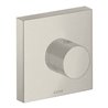hansgrohe FMS Axor Starck Trio/Quat. UP-Ab-/Umstellventil, Edelstahl-Optik