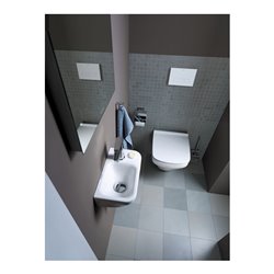 Duravit Handwaschbecken DuraStyle 36x22cm, m HL re, o. ÜL, m HLB, weiß