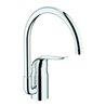 Grohe Spültisch-Einhebelmischer Euroeco Special chr, schwenkb. Ausl., m Temp.begrenzer