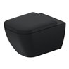 Duravit Wand-WC, Tiefspüler Happy D.2 36,5x54cm, 4,5 l, riml., anthr. HygGlaze