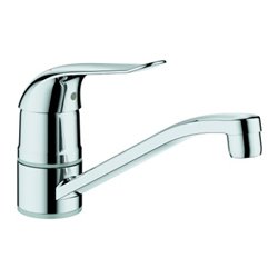 Grohe Spültisch-Einhebelmischer Euroeco Special chr, schwenkb. Ausl., m Temp.begrenzer