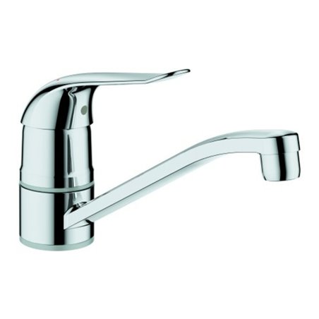 Grohe Spültisch-Einhebelmischer Euroeco Special chr, schwenkb. Ausl., m Temp.begrenzer