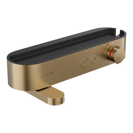 hansgrohe Wannen-Thermostat ShowerTablet Select AP, 2 Verbraucher, brushed bronze