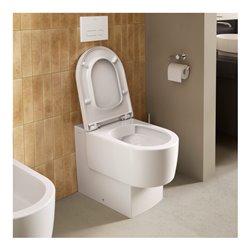 Duravit Stand-WC Balcoon 37x54cm, 4,5 l, riml, Abg waag., we. hgl