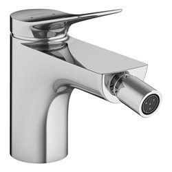 hansgrohe Bidet-Einhebelmischer Vivenis mit Zugstangen-Ablaufgarnitur, chrom