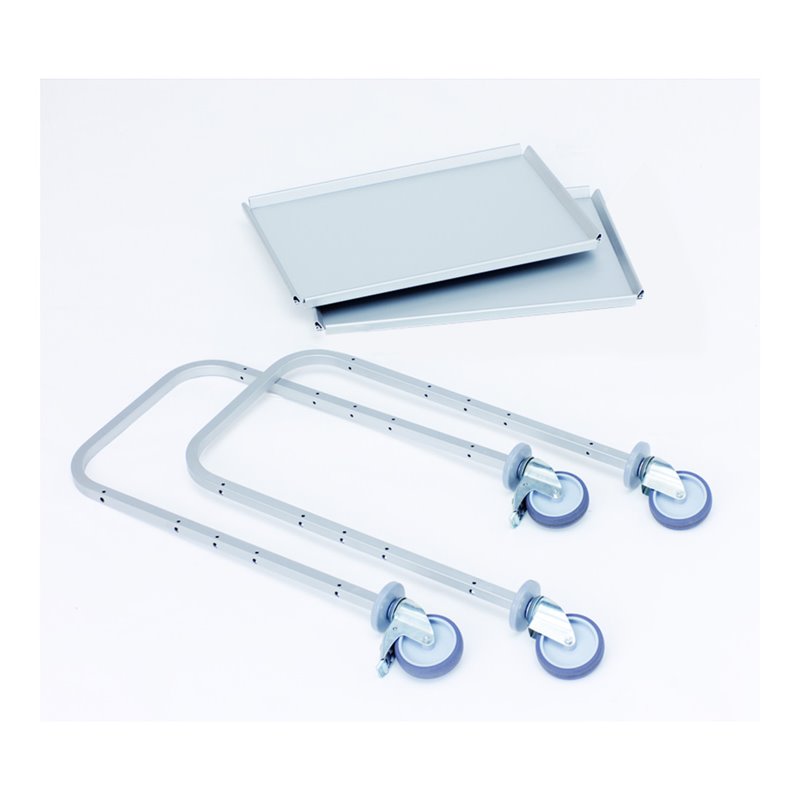 Gmöhling Servierwagen E 9002 L  1060 x B 740 x H 975 mm Aluminium