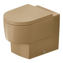 Duravit Stand-WC Balcoon 37x54cm, 4,5 l, riml, Abg wa, Clay te ma