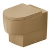 Duravit Stand-WC Balcoon 37x54cm, 4,5 l, riml, Abg wa, Clay te ma