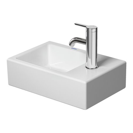 Duravit Möbel-Handwaschbecken Vero Air 38x25cm, HL re, o. ÜL, m HLB, weiß