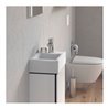 Duravit Möbel-Handwaschbecken Vero Air 38x25cm, HL re, o. ÜL, m HLB, weiß