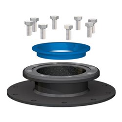 Flamco Reduzierflansch DN 205/DN 110, m Dichtg. u M12 Schraub