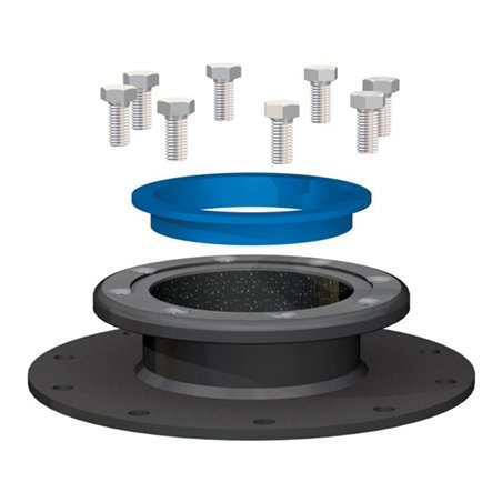 Flamco Reduzierflansch DN 205/DN 110, m Dichtg. u M12 Schraub