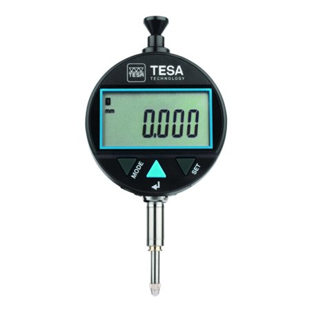 TESA Technology Digitale Messuhr DIALTRONIC EASY IP51 mit Skalenblatt Ø 60 mm, 12,5 mm, 0,001 mm