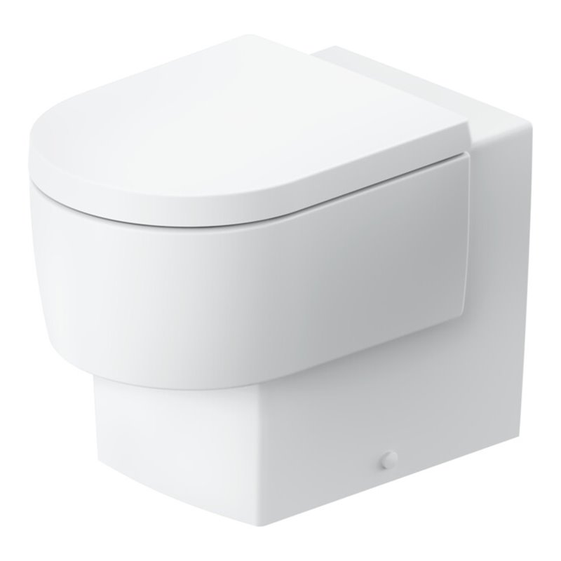 Duravit Stand-WC Balcoon 37x54cm, 4,5 l, riml, Abg wa, we. s-matt