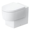 Duravit Stand-WC Balcoon 37x54cm, 4,5 l, riml, Abg wa, we. s-matt