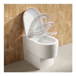 Duravit Stand-WC Balcoon 37x54cm, 4,5 l, riml, Abg wa, we. s-matt
