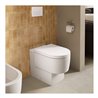Duravit Stand-WC Balcoon 37x54cm, 4,5 l, riml, Abg wa, we. s-matt