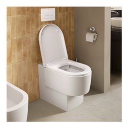 Duravit Stand-WC Balcoon 37x54cm, 4,5 l, riml, Abg wa, we. s-matt