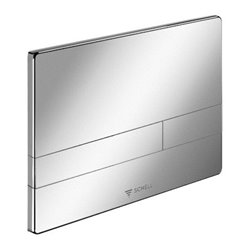 Schell WC-Betätigungsplatte LINEAR ECO verchromt, 2-Mengen Spülung