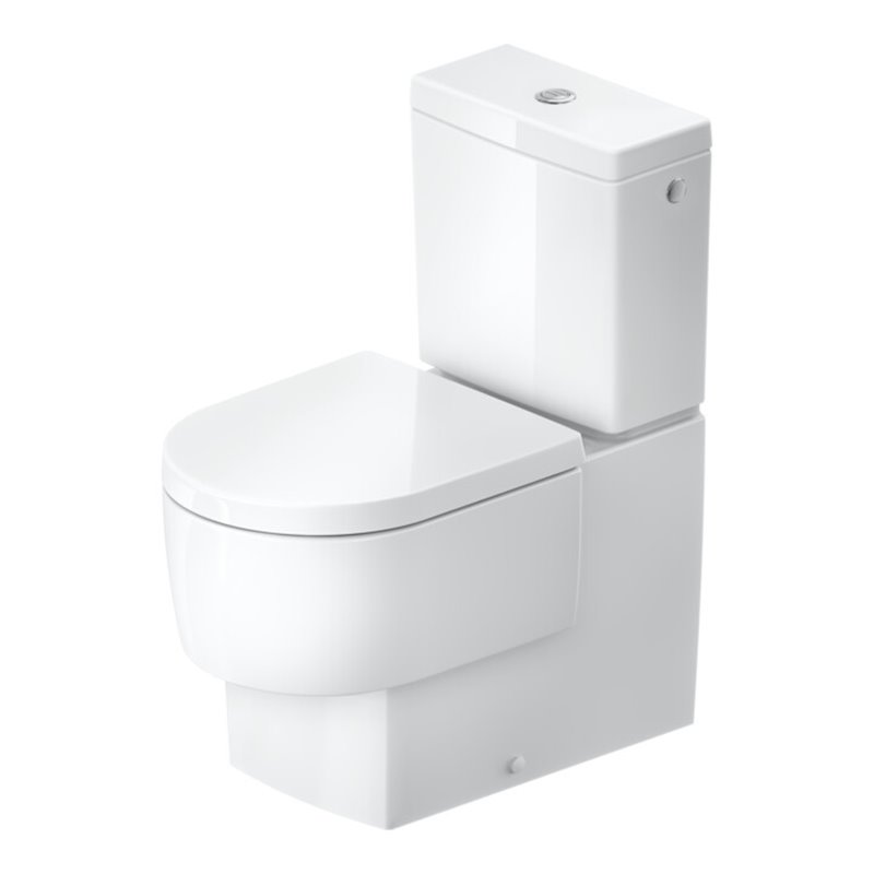 Duravit Stand-WC Balcoon 37x65cm, 4,5 l, riml, Abg waag., we. hgl