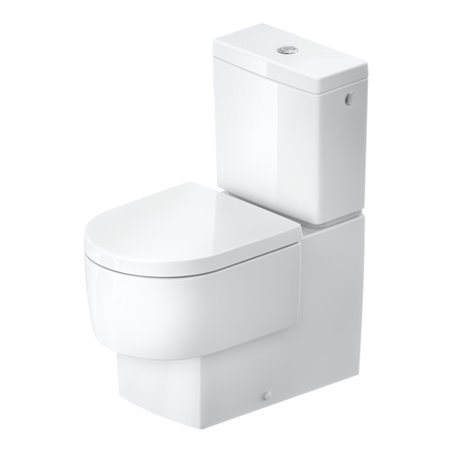 Duravit Stand-WC Balcoon 37x65cm, 4,5 l, riml, Abg waag., we. hgl