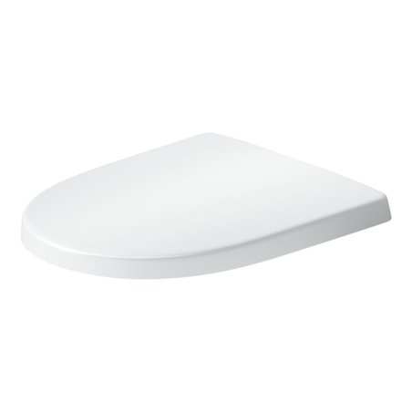 Duravit WC-Sitz D-shaped m Abs, abn., 45,7cm, Uni, Scha. ES, we.