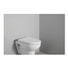 Duravit WC-Sitz D-shaped m Abs, abn., 45,7cm, Uni, Scha. ES, we.
