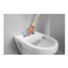 Duravit WC-Sitz D-shaped m Abs, abn., 45,7cm, Uni, Scha. ES, we.