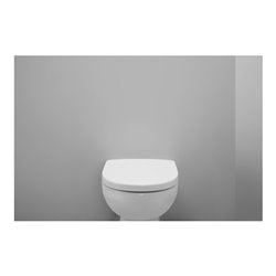 Duravit WC-Sitz D-shaped m Abs, abn., 45,7cm, Uni, Scha. ES, we.