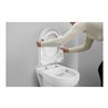 Duravit WC-Sitz D-shaped m Abs, abn., 45,7cm, Uni, Scha. ES, we.