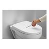 Duravit WC-Sitz D-shaped m Abs, abn., 45,7cm, Uni, Scha. ES, we.