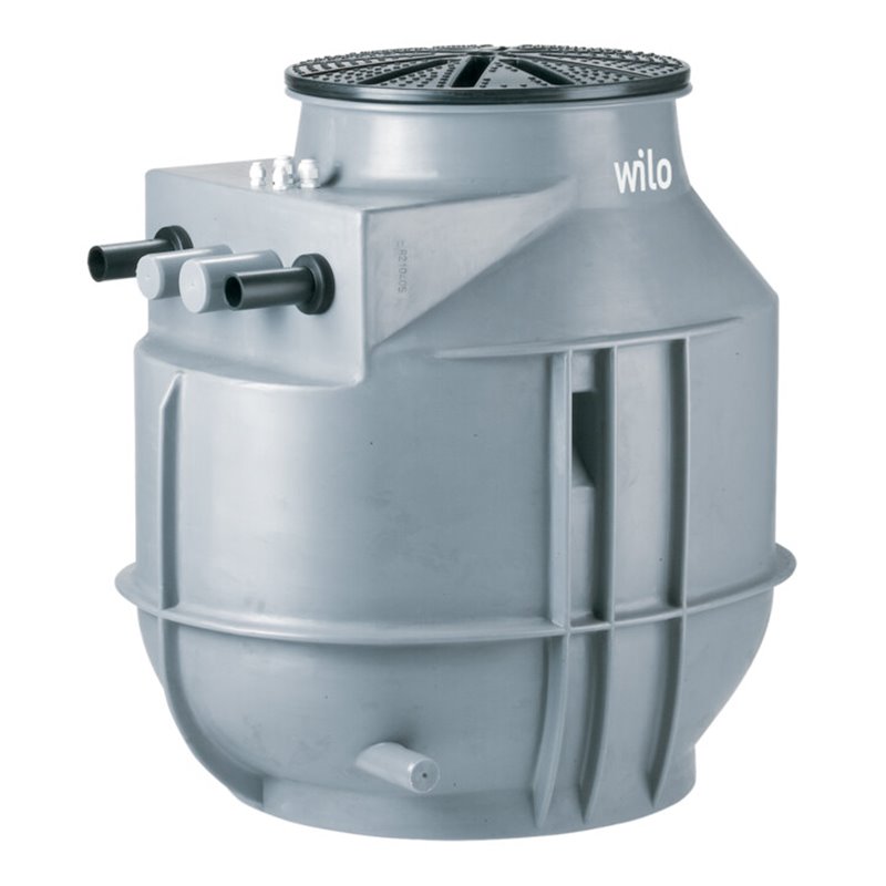 Wilo Schachtpumpstation DrainLift WS 40/50 B. 50D, 400 l, 230 V, Kunststoff