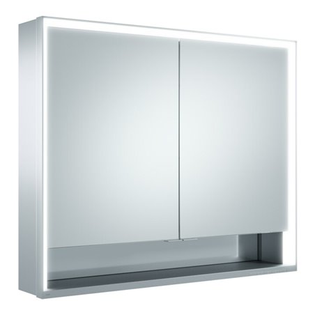 Keuco Spanplattenschraube kurze Türen Royal Lumos 90x73,5x16cm, m Abl, WV, Hz, si-elox