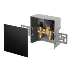 Oventrop Rücklauftemperaturregelung Unibox E RTL ESG sw, m Vtl. u RL-Temp.-Begr.