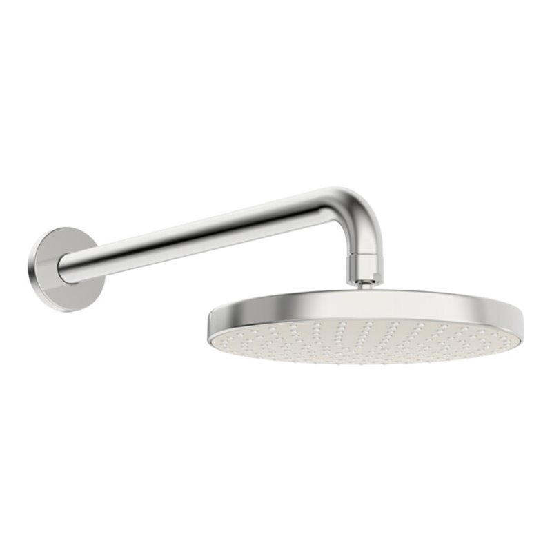 Hansa Kopfbrause HANSABASICJET Anti-K., Wand, 1-str., Ausl. 348mm, chr