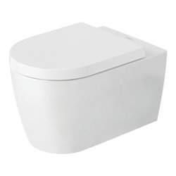 Duravit Wand-WC, Tiefspüler Me by Starck 37x57cm, 4,5 l, riml, w s-matt HygGlaze